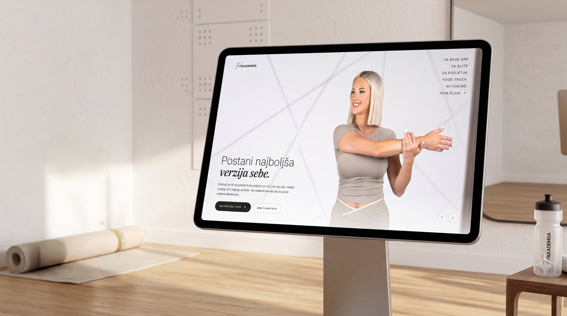 Fit Akademija — naslovna fotografija projekta